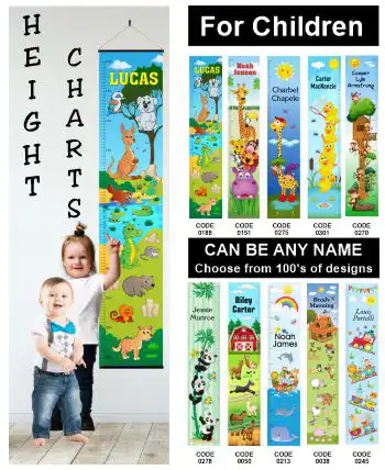 Kids Height Charts