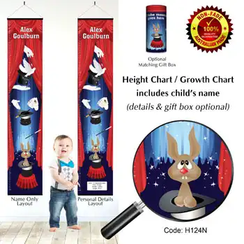 Height Charts - Magic Theme