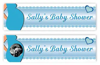 Banner Baby Shower Blue Theme